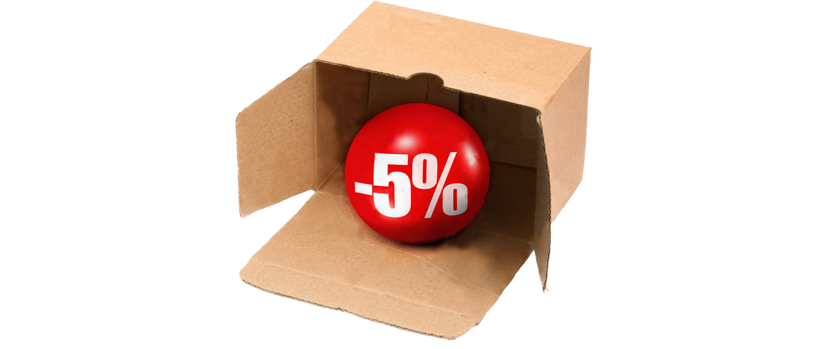 Fr&uuml;hbucherrabatt 5% 